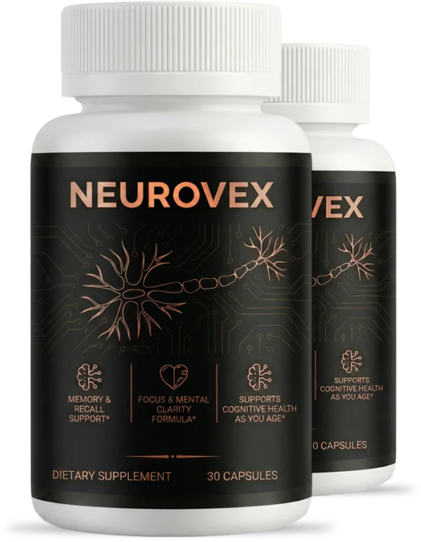 NeuroVex cognitive clarity capsule bottles